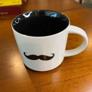 Pier 1 Mustache Mug